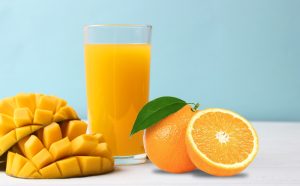 mango orange juice, 